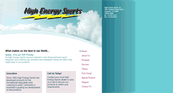 Desktop Screenshot of highenergysports.com